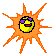 soleil brille